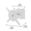 shinar Metal Wall Mount Compatible with Sh0w 15 and Sh0w