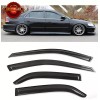 SDZ Front Rear Window Visor Set Sun Vent Rain Wind