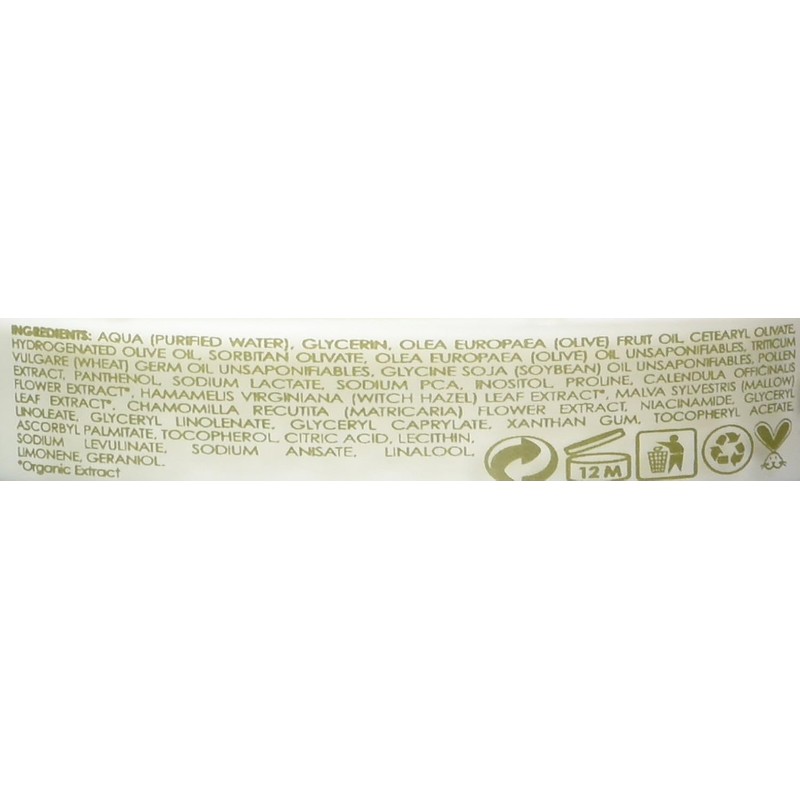 OLIVELLA Moisturizer Cream, Olive, 1.69 Fluid Ounce