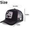 QENIN Anime Cartoon Hats Men Women Hip Hop Dad Mesh