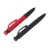 Carpenter's Pencil Marker, Pack of 2 Carpenter's Pencils, Retractable Carpenter's