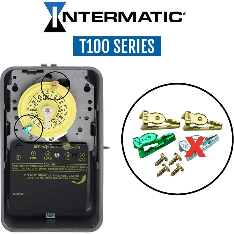 Intermatic 156T1978A Time Switch Tripper Kit - Genuine 2-Pack Trippers