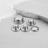 ECSiNG 50PCS Capped Starlock Washers 4mm-10mm for Shaft Retaining Push