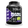 Aminoacidos Bcaas + Glutamina Wolf 1kg Sabores Pre Limón