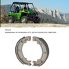 Rear Brake Shoe Semi Metal Motorcycle Parts Replacement for Kawasaki