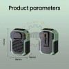 Portable Waist Fan Clip On 6000mAh Rechargeable Personal Cooling Neck