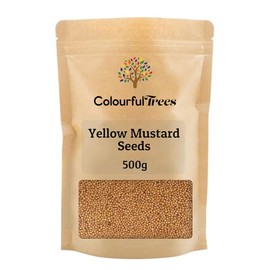 Yellow Mustard Seeds 500g by Colourful Trees