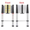EN131 10.5FT Extension Ladder Lightweight Aluminum Telescopic ladders for Multi-Purpose