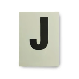 Dovetails Vintage Big Letter J Stencil 120 mm Tall Modern Alphabet Style