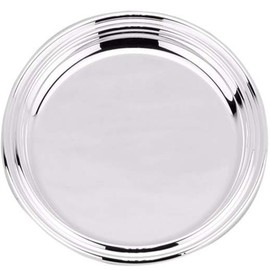 Silver Plated Tray Round 14 cm Silver Plated