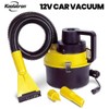 Koolatron 12 Volt Wet/Dry Canister Vacuum Cleaner - Handheld Car