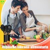 Utensilios de Cocina de Silicona, 12 Piezas Juego de Cucharas