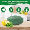 Pest Rodent Repellent, 24 Pack Peppermint Oil Repellent for Mouse