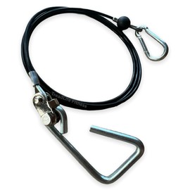 TreadLife Fitness Cable w/Hook Assembly - Replacement for Bowflex Xtreme Gyms - 80" Inch