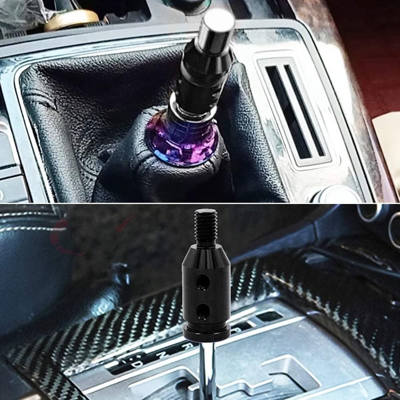 ePathChina Shifter Knob Adapter Universal Car Shift Knob Adapter Aluminum