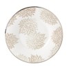 Lenox Floral Patina Saucer, 1 Count, White