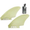 HFEXI HF-FTK2-BK2 for Future Surfboards K2 TWIN KEEL 4.65" 2