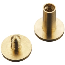 Ichinen Access Family Tool 57435 Single Screw Screw (0.3 x 0.16 x 0.4 inches (9 x 4 x 9 mm), Gold, 5 Pairs