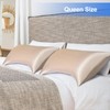 Side Sleeper Pillow Cases, Curved Pillow Satin Pillowcase with Full