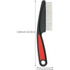 DERDOUT Flea Comb to Remove Fleas for Long Hair, Dogs