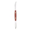 HIC Kitchen Squirt Free Serrated Twin-Blade Grapefruit Sectioning Knife, Stainless