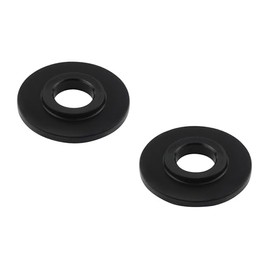 POSH FAITH (ポッシュフェイス) Motorcycle Accessories M10 to M6 Conversion Color Turn Signal Indicators 2-Pack Black 098013-CL
