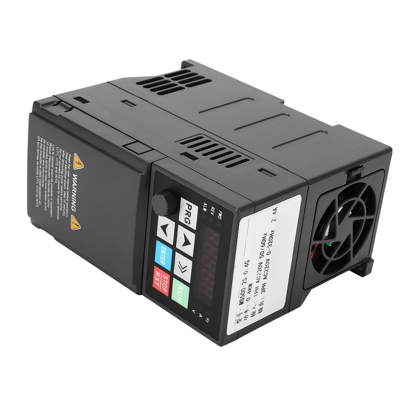 Frequency Converter 0.4KW 2.4A 1PH 220V to 3PH 220V Digital