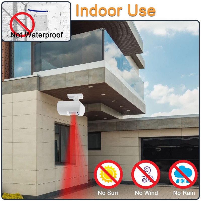 Motion Sensor Doorbell Entry Alert Door Chime for Business/Store Office