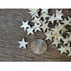 50 Small .75 inch Size Wood Stars 3/4 inch