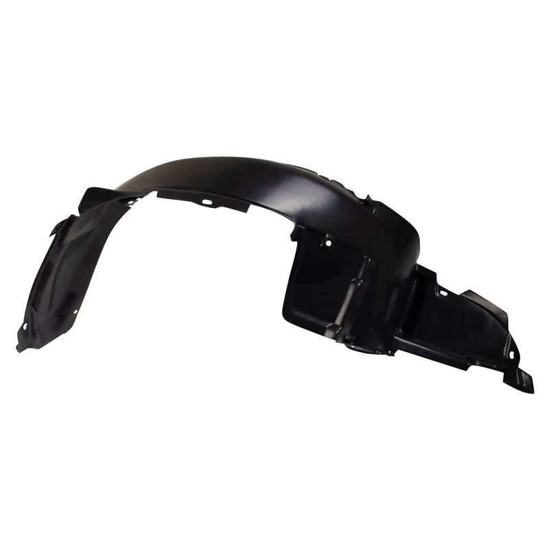 TRQ TRQ Front Left Inner Fender Liner Black Drivers Side