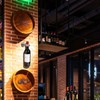 BesFatcn Wall Mounted Single Wine Rack, 2 pcs Metal Wine
