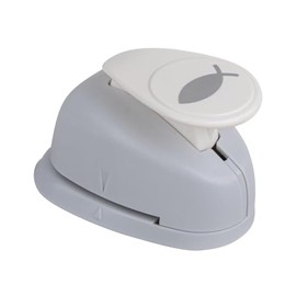 Rayher Decorative Fish Diameter 1.6 cm 5/8 Inch, Ideal for Paper/Card Up To 200 g/m², 2,54cm- 1 Zoll