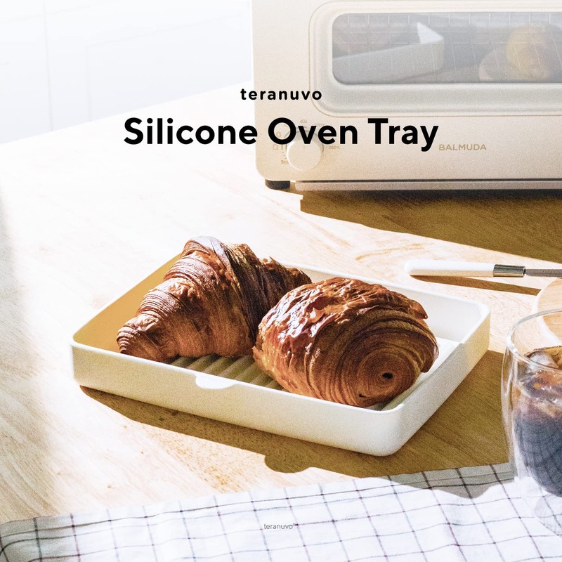 Teranuvo Silicone Oven Tray compatible with BALMUDA The Toaster Oven