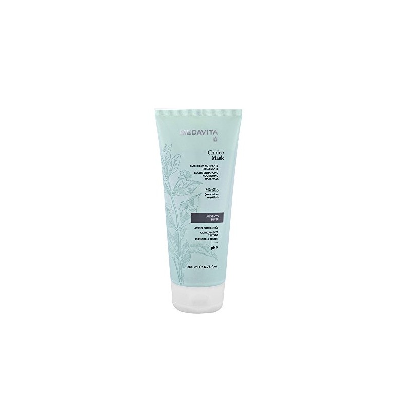 Medavita Choice colour hair mask silver 200 ml