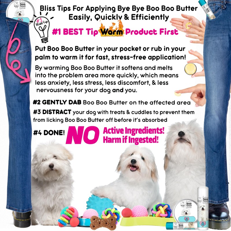 Coton De Tulear Boo Boo Butter, 4 oz
