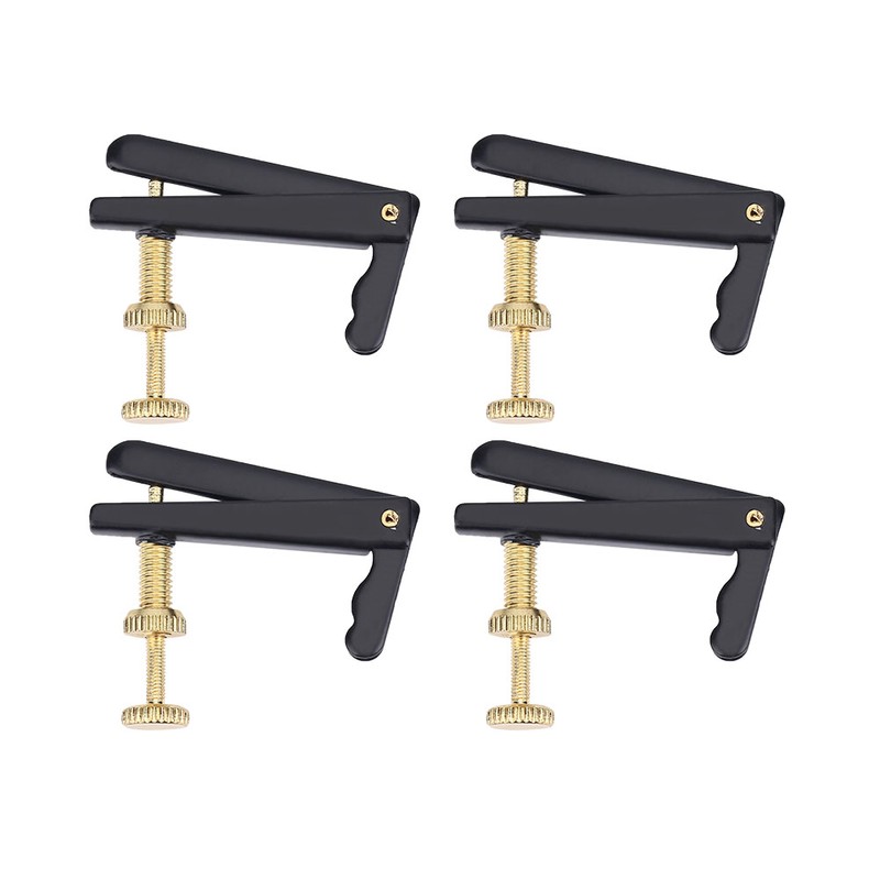 4Pcs Durable Metal Fine Tuners String Adjusters Replacement Parts for