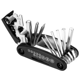 16-in-1 Bike Bicycle Repair Tool Kit, Multi Fuctional Tool Bike Tool Kit, Bicycle Bike Multitool Kit, Folding Bike Pocket Multi Function Tool for Bike Mountainbike E Bike Bicycle Mutli Tool Set