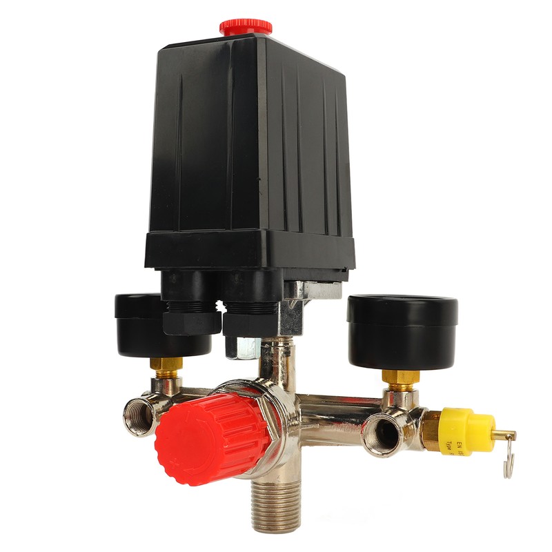 Air Compressor Pressure Switch Dual Regulator Automatic Pressure Control Valve