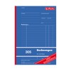 Herlitz 1932862 Invoice Book A5, 305 2 x 40 Sheets,