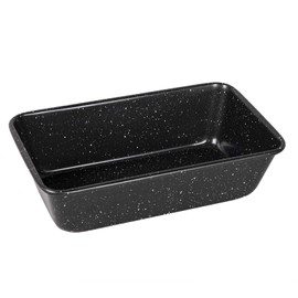 COOK WITH COLOR Bakeware Non Stick Baking Sheet, Black, 9x5 Loaf Baking Pan