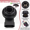 Svicari Taillight Tail Light Bulb Socket with Wire Harness for