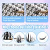 LinShow Lash Clusters Kit 168pcs Mix 9-16mm Volume Soft Natural