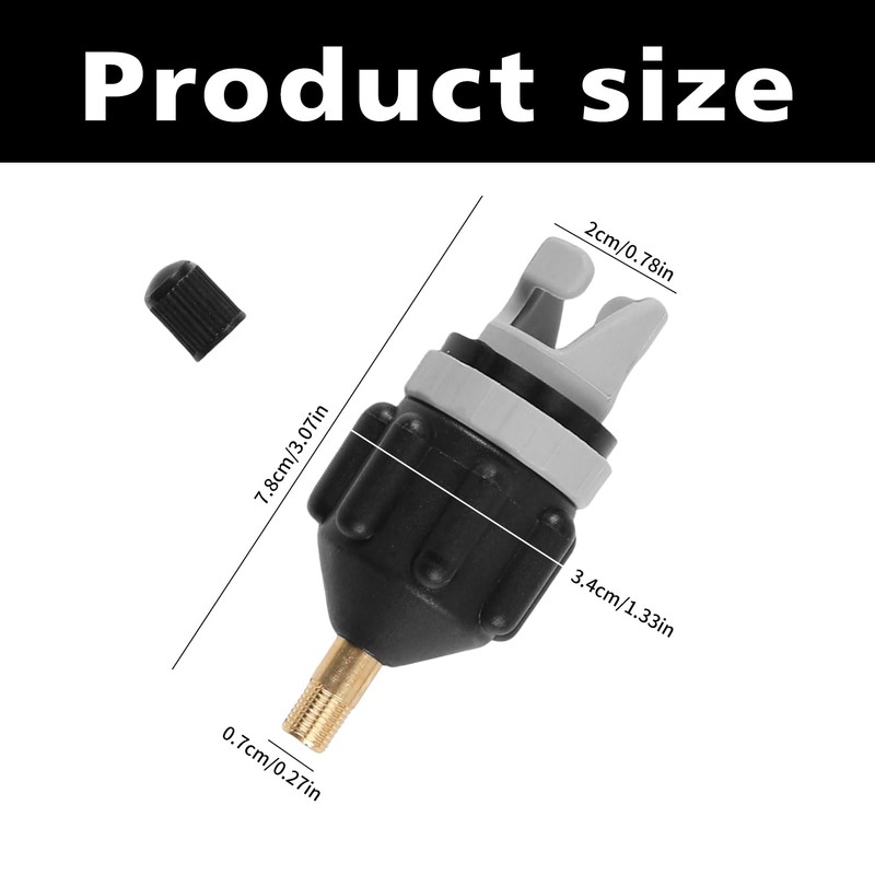 SUP Pump Adapter Compressor, SUP Canoe Kayak Pump Valve Adapter