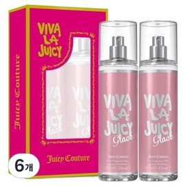 Juicy Couture Vivara Juicy Glace Mist, 236ml, 6 pcs / 쥬시꾸뛰르 비바라 쥬시 글라세 미스트, 236ml, 6개