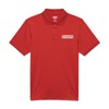 Battle Sports Polo Shirt, Men's Athletic Fit, 4-Way Stretch, Moisture