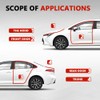 Wogomz 9.8Ft Automotive Weather Stripping, Z Shape Windshield Rubber Seal
