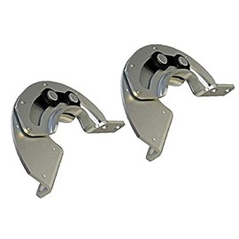 [2 Pieces] Hidden 90 Degree Hinge Carbon Steel Sliding Limit Hinge
