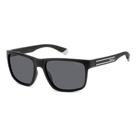 POLAROID Men's Small / 1 Sunglasses, Matt Black, 57