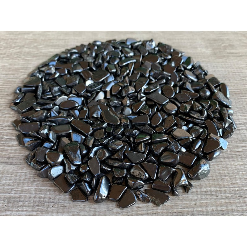 GAF TREASURES Shungite Chips C Natural Mini Shungite Stones, Crushed
