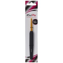 KnitPro Crochet Hook, Gld-bl, 5mm